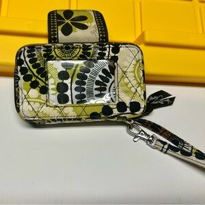 VERA BRADLEY Cocoa Moss Wristlet Wallet